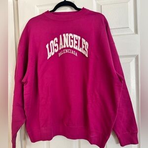 Balenciaga Cities Los Angeles sweatshirt. LIMITED EDITION